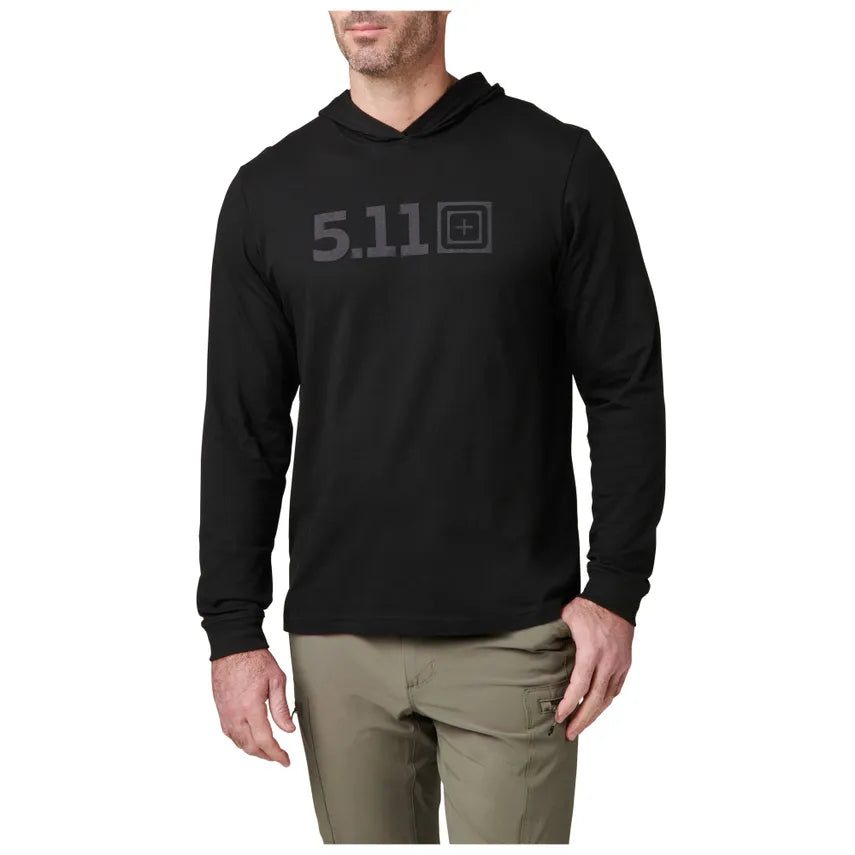CAMISETA 5.11 - HOODED L/S TEE