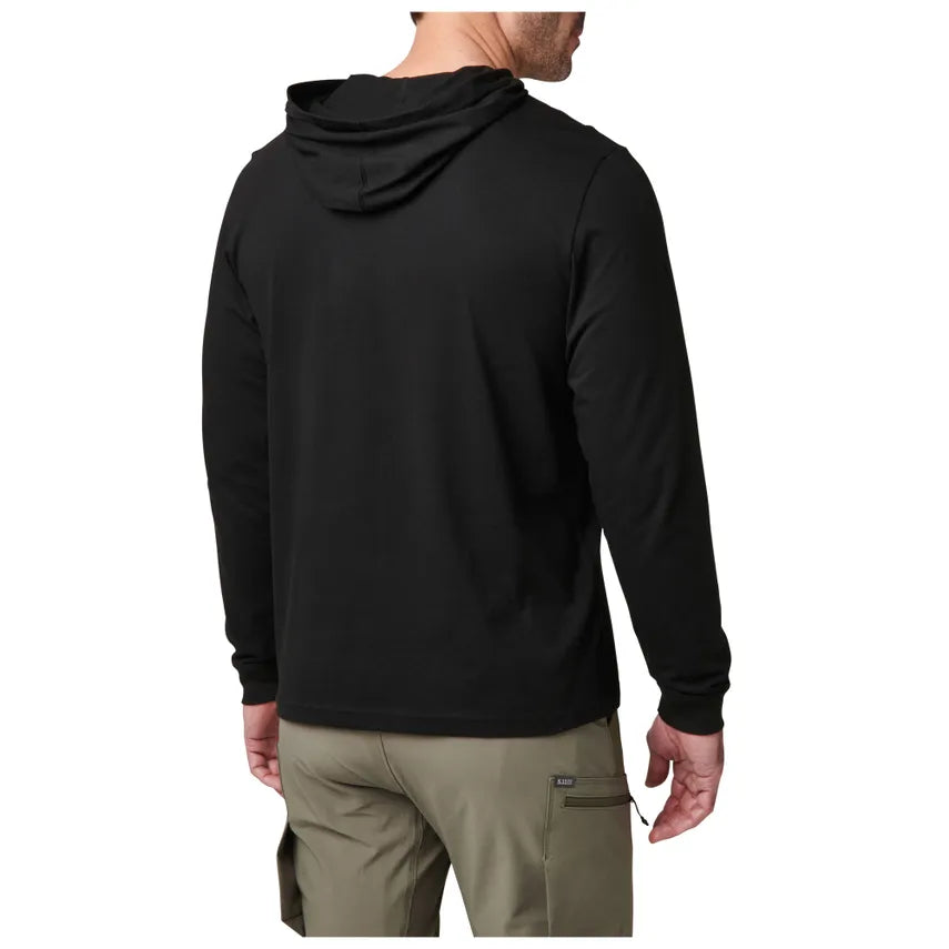 CAMISETA 5.11 - HOODED L/S TEE