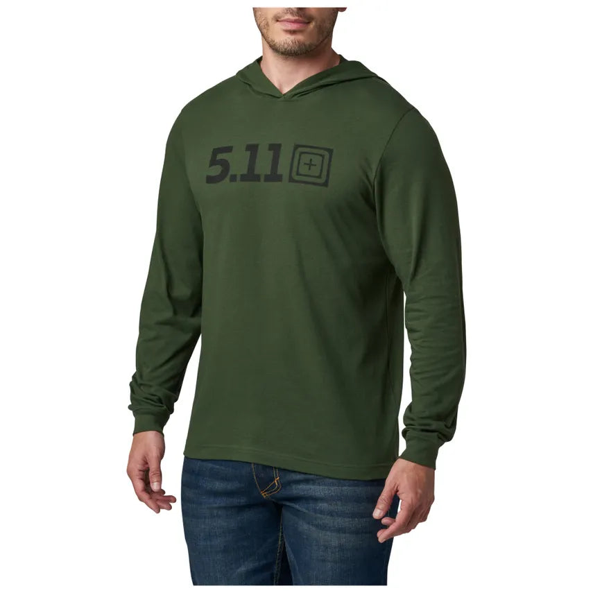 CAMISETA 5.11 - HOODED L/S TEE