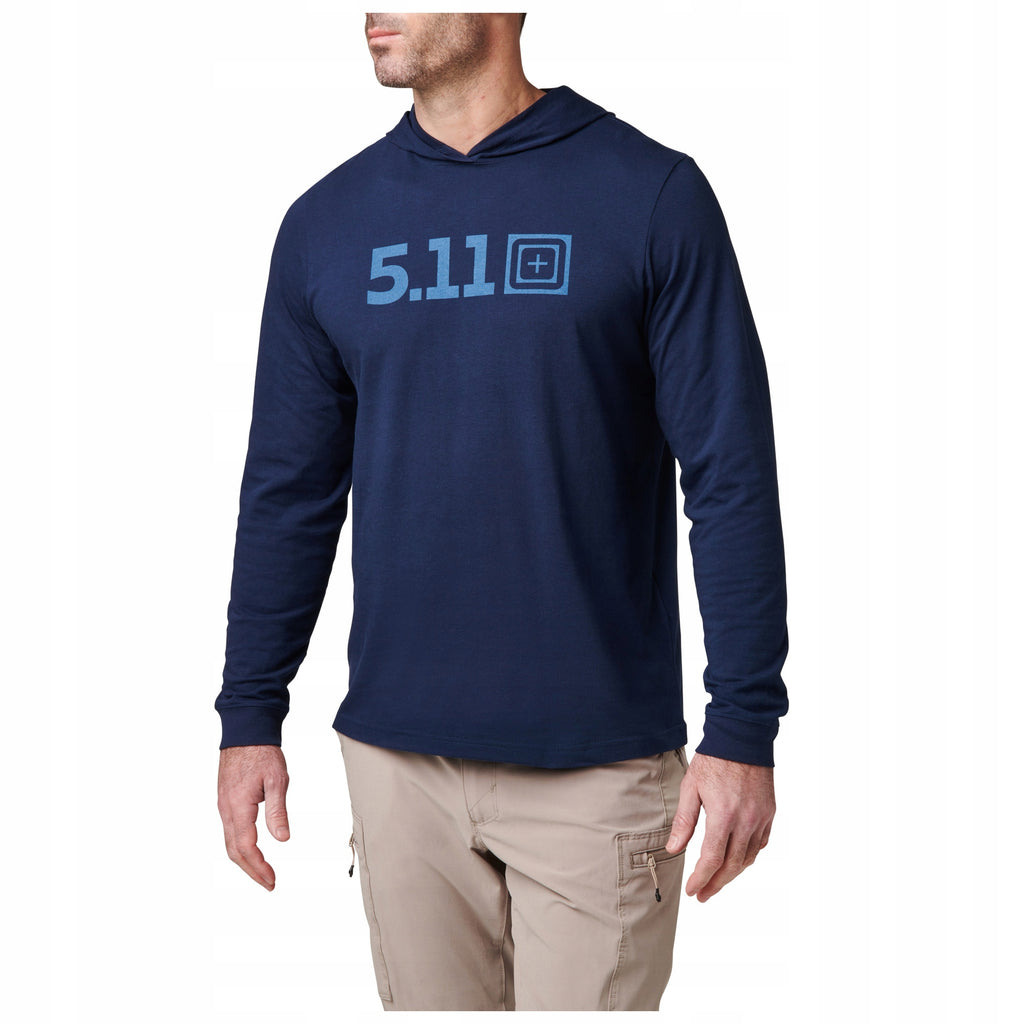 CAMISETA 5.11 - HOODED L/S TEE