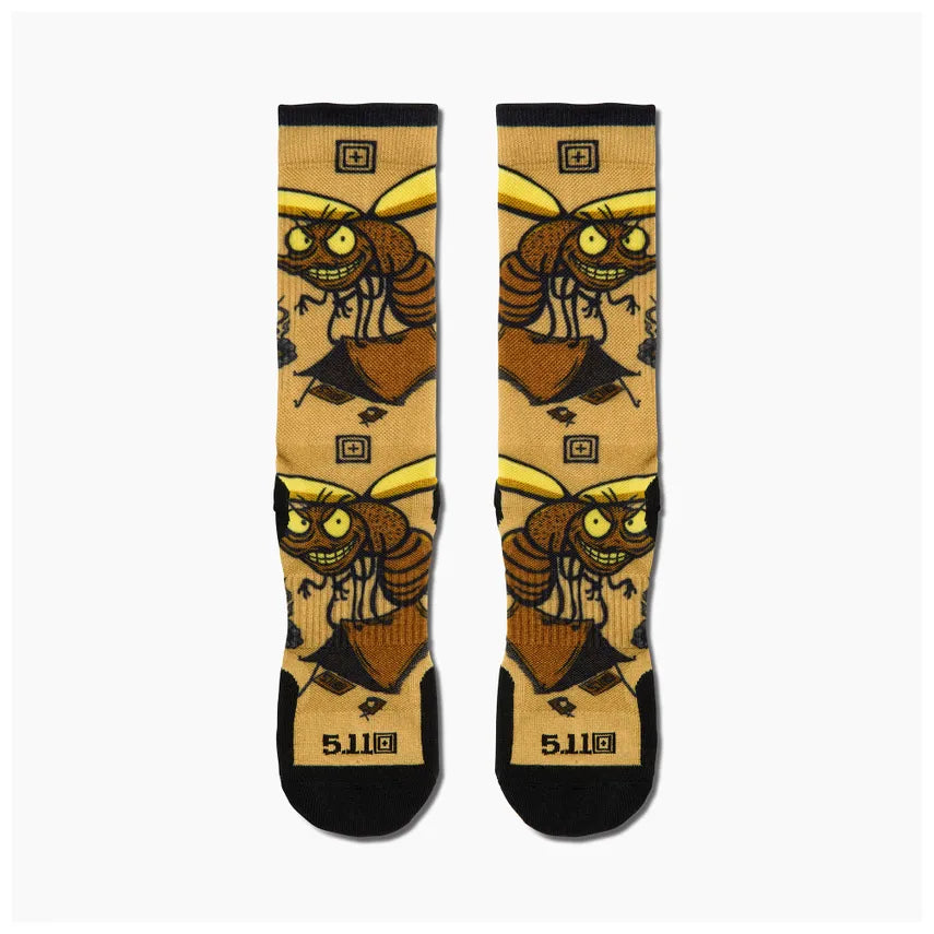 SOCKS 5.11 - ACTUAL SIZE SOCK & AWE