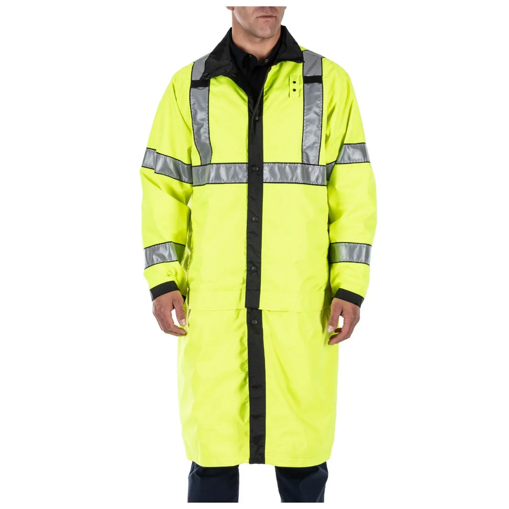 JACKET 5.11 - LONG REV HI-VIS RAIN COAT 
