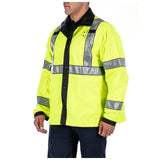 CHAMARRA 5.11 - LONG REV HI-VIS RAIN COAT
