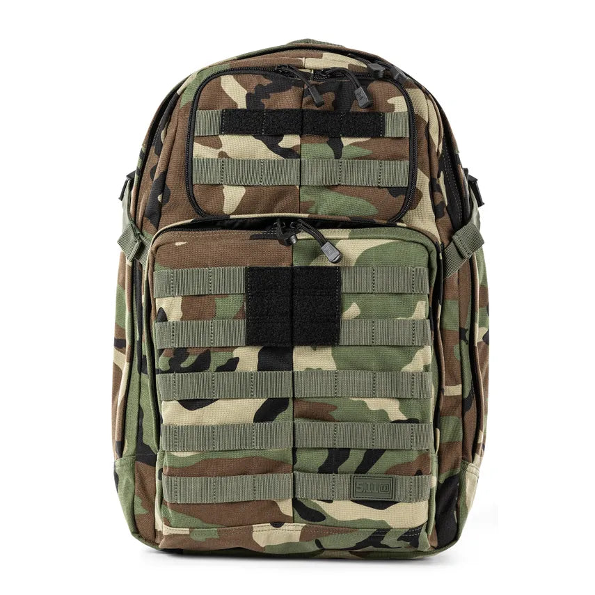 MOCHILA 5.11 - RUSH24 2.0 WOODLAND CAMO