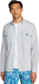 EDDIE BAUER - CAMISA MANGA LARGA UPF GUIDE 2.0