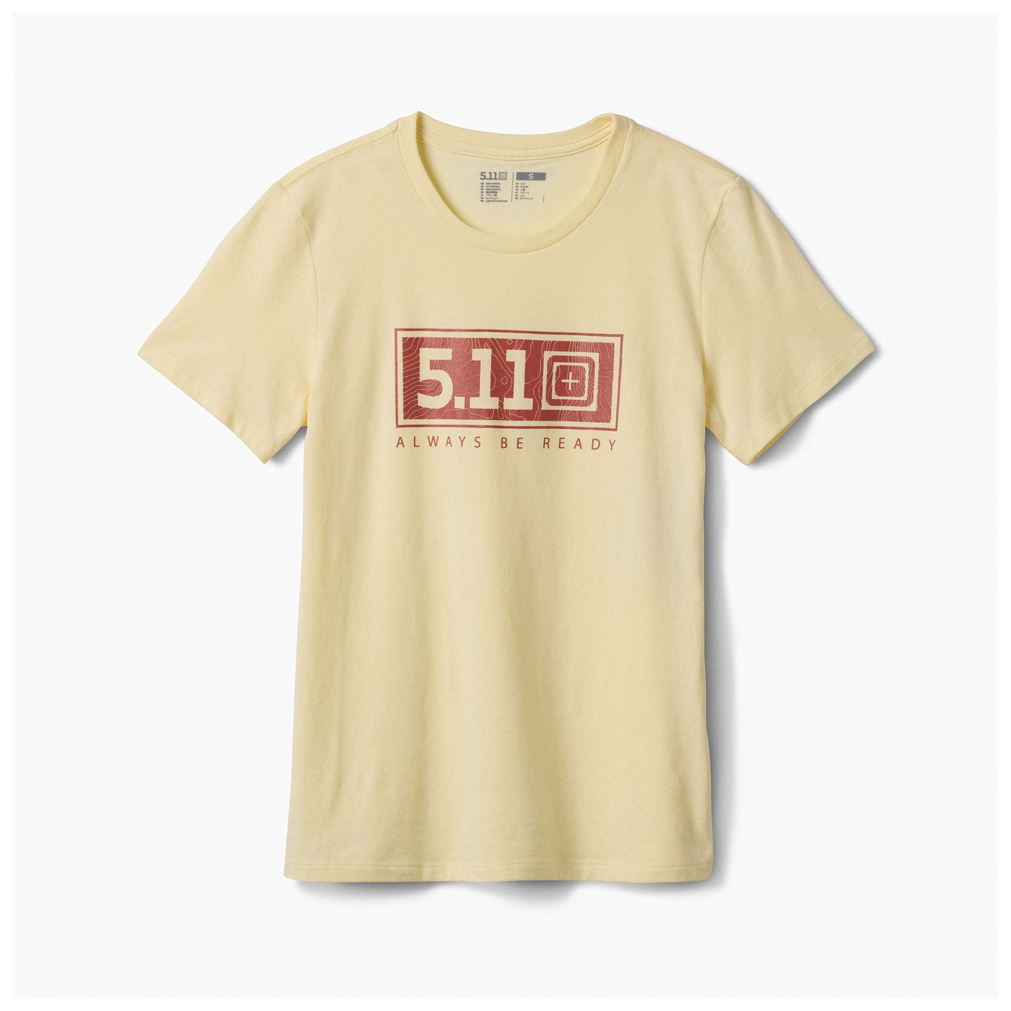 5.11 T-SHIRT - WOMEN'S 5.11 LOGO RECTANGLE 