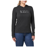 5.11 - WMNS 5.11 HOODED LS TEE 