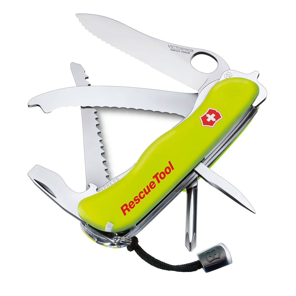 NAVAJA VICTORINOX - RESCUE TOOL MW, 111 MM, FLUORESCENTE, EN