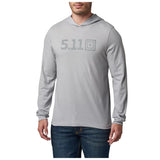 CAMISETA 5.11 - HOODED L/S TEE