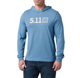 CAMISETA 5.11 - HOODED L/S TEE