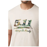 5.11 T-SHIRT - WOODLAND MOTO LOGO SS TEE
