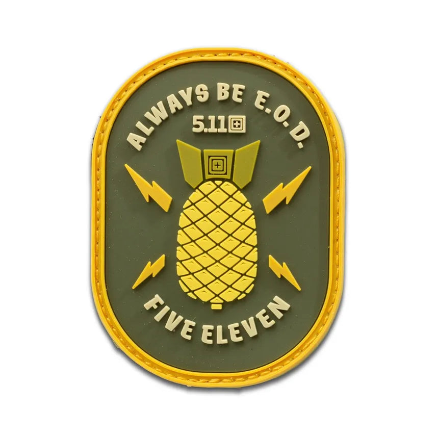 5.11 Brand Always Be EOD Yellow Patch 