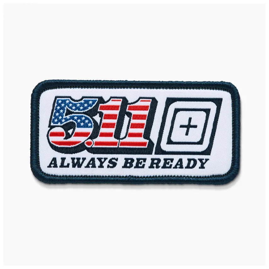 PATCH 5.11 - 5.11 NUMBER PLATE PATRIOT 