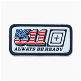 PARCHE 5.11 - 5.11 NUMBER PLATE PATRIOT