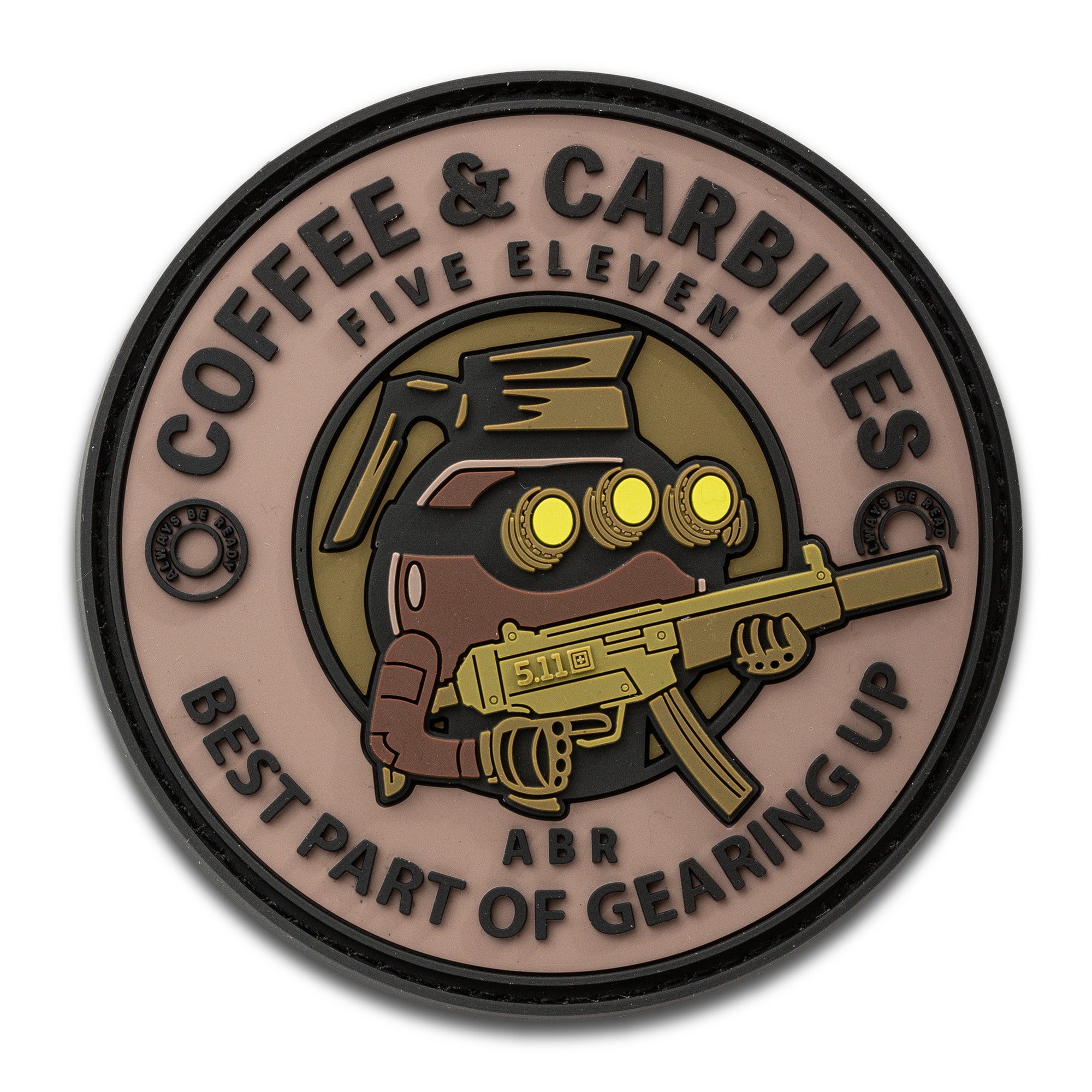 5.11 COFFEE & CARBINES PATCH 