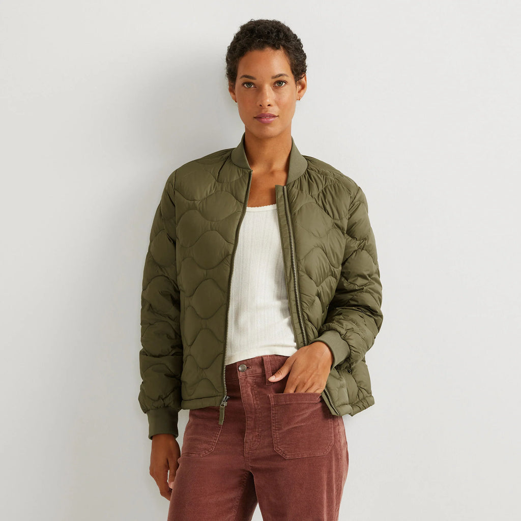 EDDIE BAUER - SHAW DOWN BOMBER JACKET