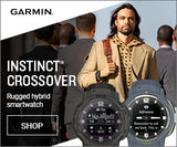 GARMIN - INSTINCT CROSSOVER - STANDARD NEGRO