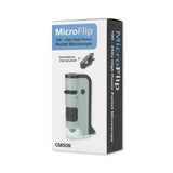CARSON - 100x-250x LED MicroFlip Pocket Microscope with Smartphone Adapter