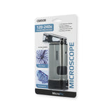CARSON - 120x -240x LED Pocket Microscope w/Smartphone Adapter