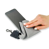 CARSON - Stuff-It MicroFiber Lens Cleaners: BK(Black), BU(Blue), GR(Green), OR(Orange)