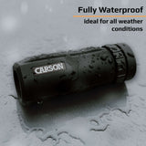 CARSON - 10x25mm BlackWave Waterproof Monocular - Clam
