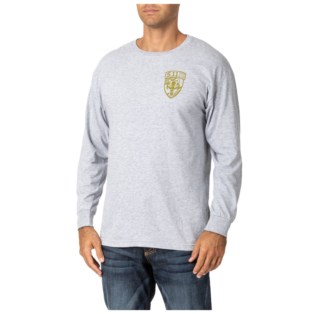 5.11 T-SHIRT - MOUNTAIN WOLF L/S TEE