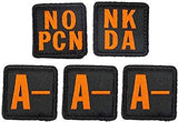 5.11 - BLOOD TYPE PATCH KIT A NEGATIVE-MULTI-CSI Tactical