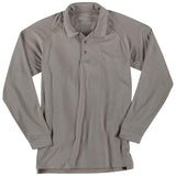 5.11 - PERFORMANCE L/S POLO-SILVER TAN-XL-CSI Tactical